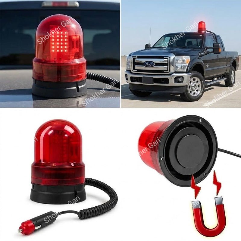 Car Led Red Warning And Emergency Signal Light