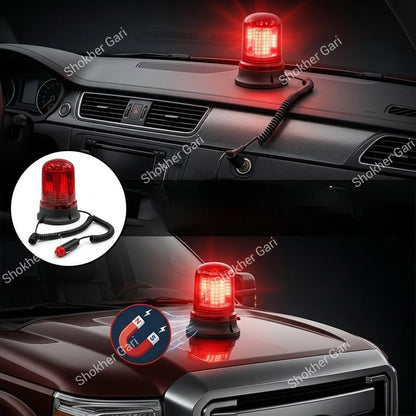 Car Led Red Warning And Emergency Signal Light