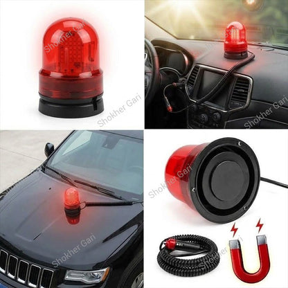 Car Led Red Warning And Emergency Signal Light
