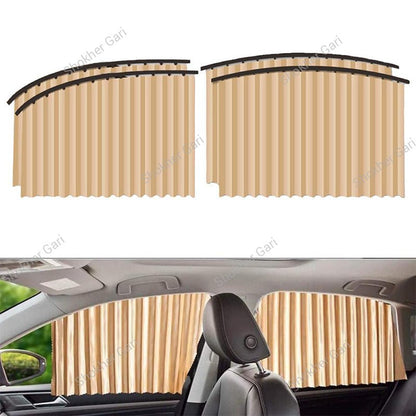 Car Magnetic Side Window Sunshade Curtains Set of 4
