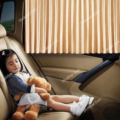 Car Magnetic Side Window Sunshade Curtains Set of 4