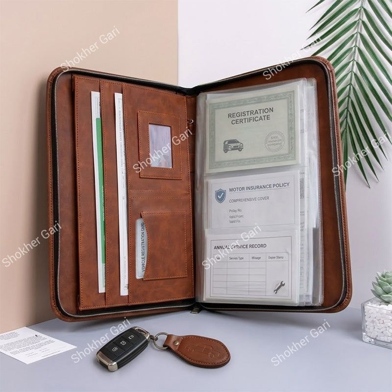 Premium Multi-Purpose Important Documents, Certificates, Legal Papers, Property Records & Essential Files Storage Organizer