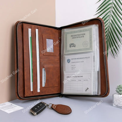 Premium Multi-Purpose Important Documents, Certificates, Legal Papers, Property Records & Essential Files Storage Organizer