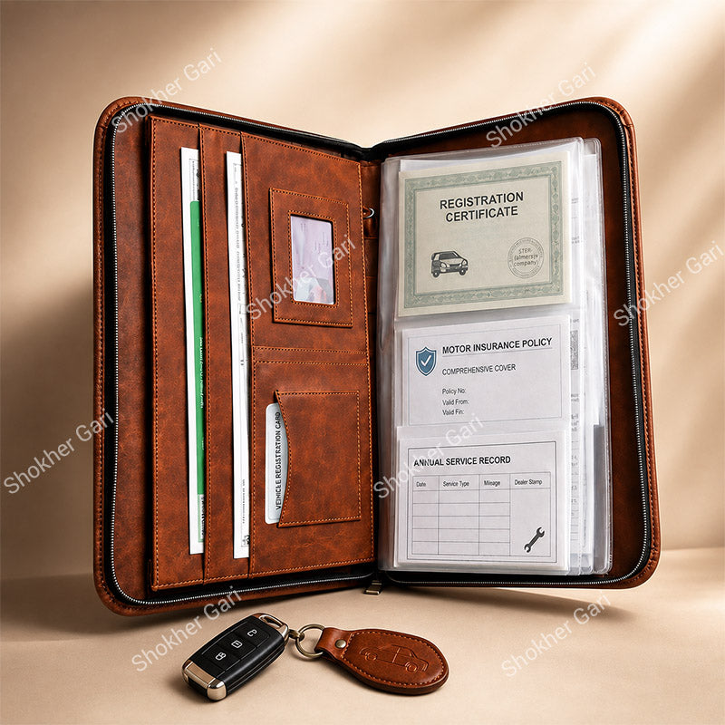 Premium Multi-Purpose Important Documents, Certificates, Legal Papers, Property Records & Essential Files Storage Organizer