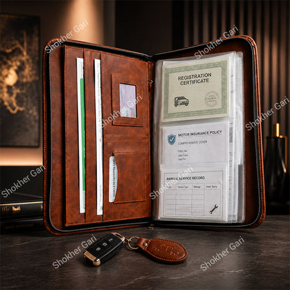 Premium Multi-Purpose Important Documents, Certificates, Legal Papers, Property Records & Essential Files Storage Organizer