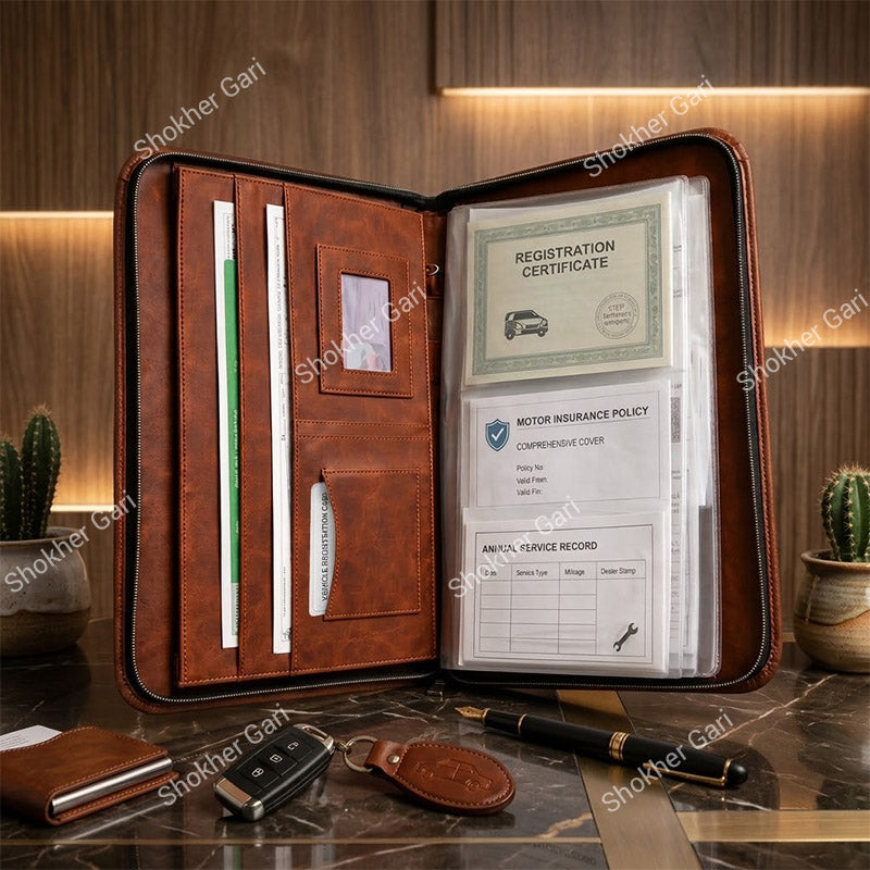 Premium Multi-Purpose Important Documents, Certificates, Legal Papers, Property Records & Essential Files Storage Organizer