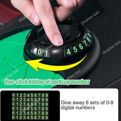 Car Anti Slip Mat Phone Holder Green Edition