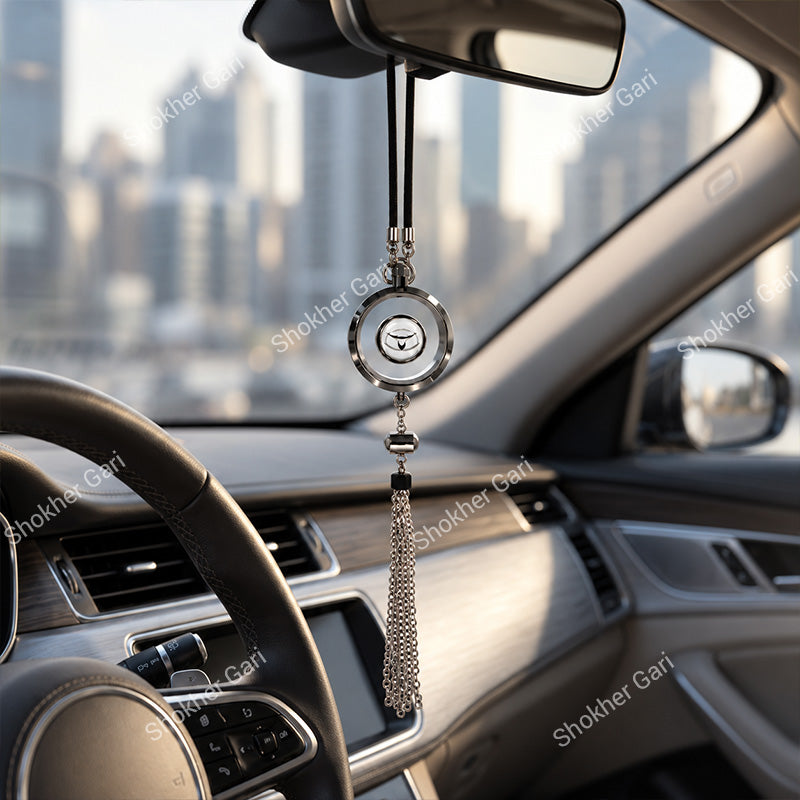 Toyota Logo Car Hanging Perfume with Metal Tassel