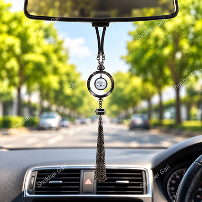 Toyota Logo Car Hanging Perfume with Metal Tassel