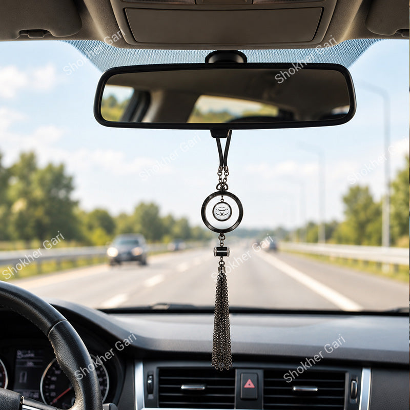 Toyota Logo Car Hanging Perfume with Metal Tassel
