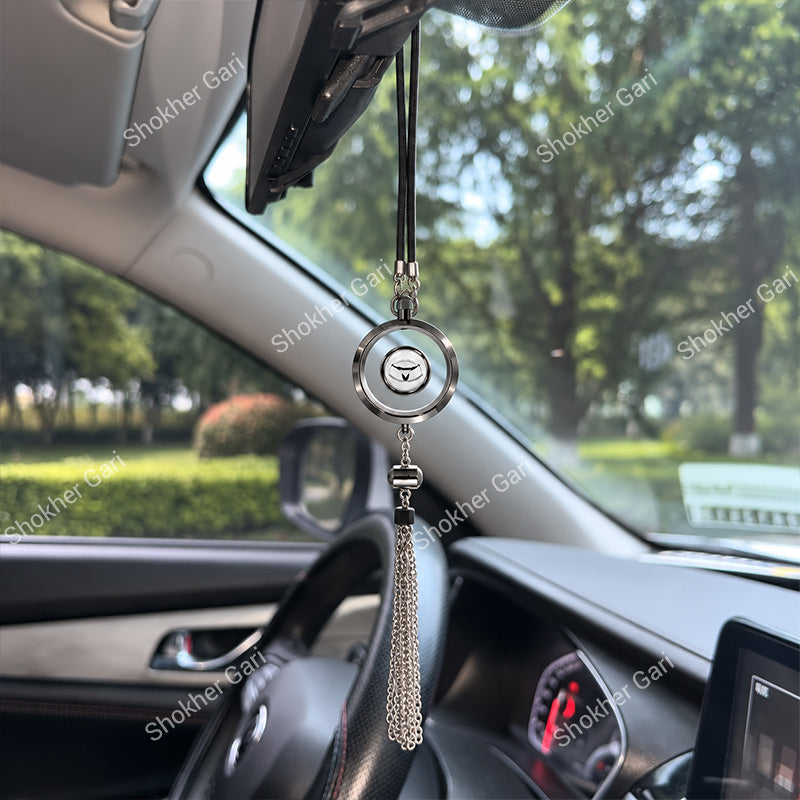 Toyota Logo Car Hanging Perfume with Metal Tassel