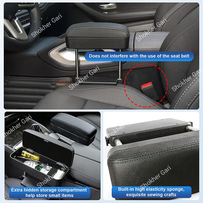Car Armrest Adjustable Universal Arm Support
