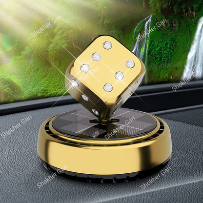 Car Dashboard Dice Solar perfume