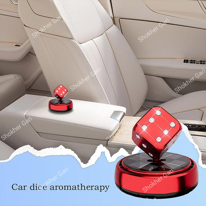 Car Dashboard Dice Solar perfume