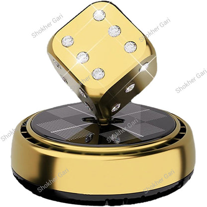 Car Dashboard Dice Solar perfume