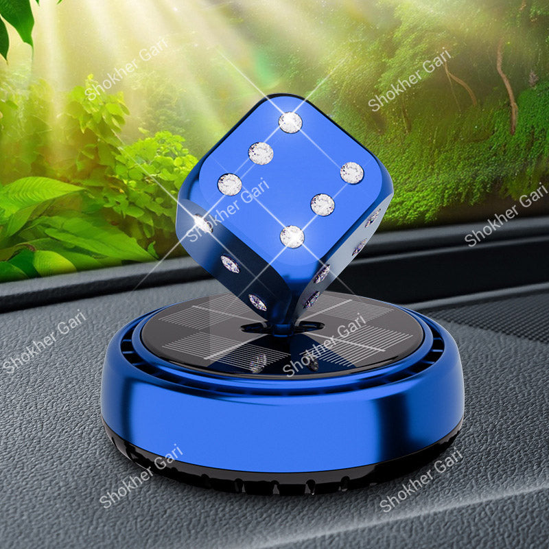 Car Dashboard Dice Solar perfume