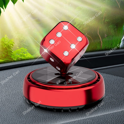 Car Dashboard Dice Solar perfume