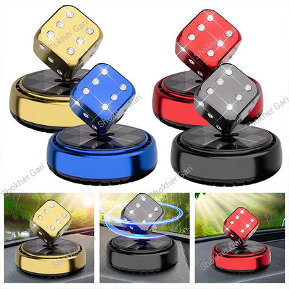 Car Dashboard Dice Solar perfume