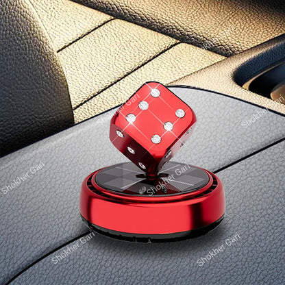 Car Dashboard Dice Solar perfume