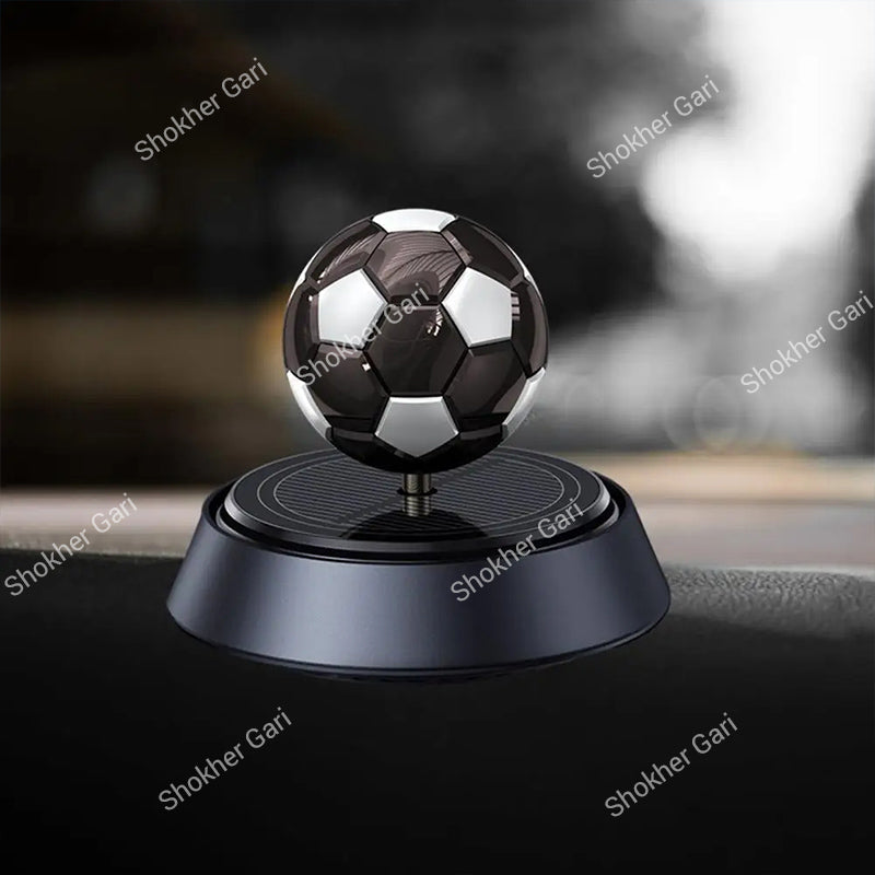 Car Solar Perfume Dashboard Showpiece  Football Design