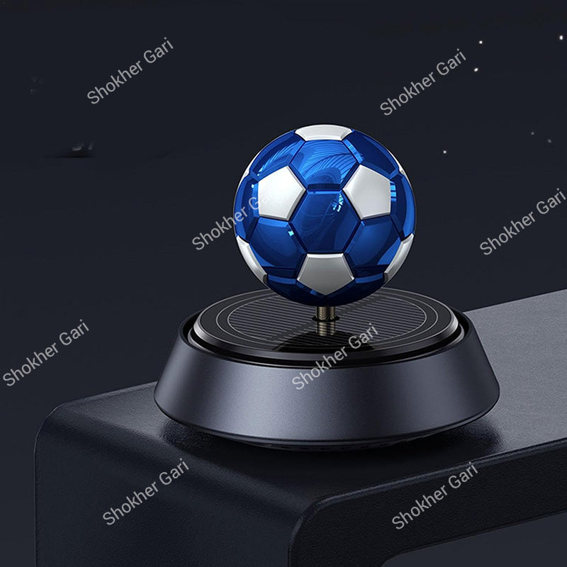 Car Solar Perfume Dashboard Showpiece  Football Design
