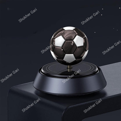 Car Solar Perfume Dashboard Showpiece  Football Design