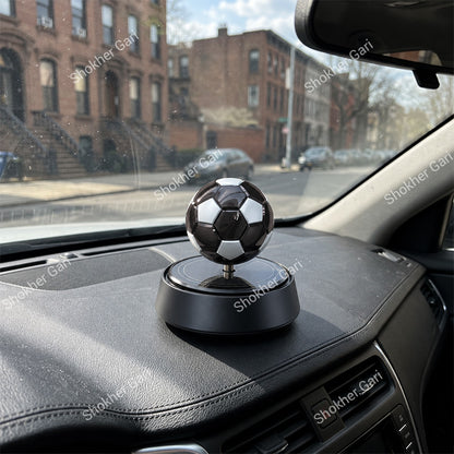 Car Solar Perfume Dashboard Showpiece  Football Design