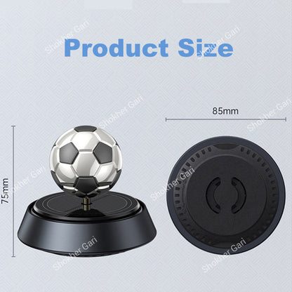 Car Solar Perfume Dashboard Showpiece  Football Design