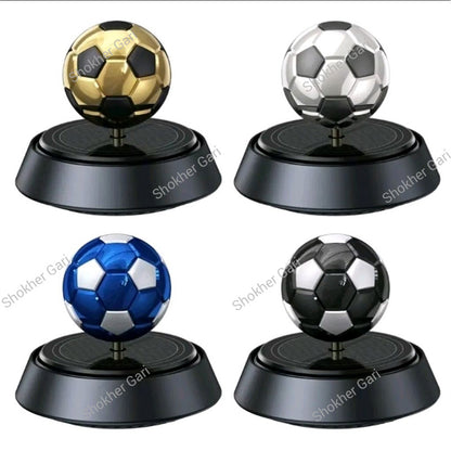 Car Solar Perfume Dashboard Showpiece  Football Design