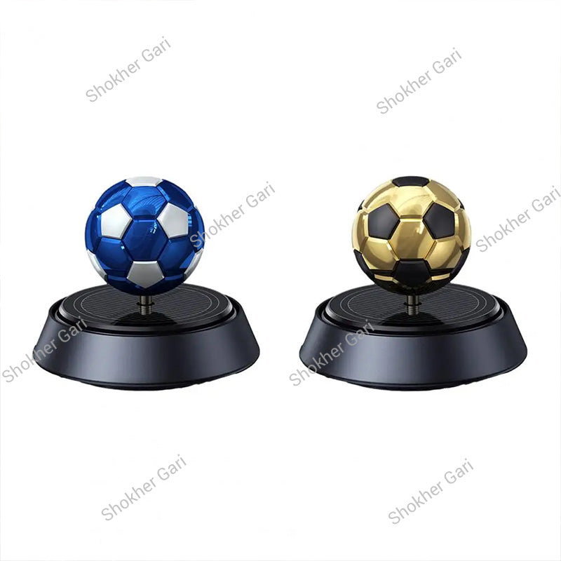 Car Solar Perfume Dashboard Showpiece  Football Design