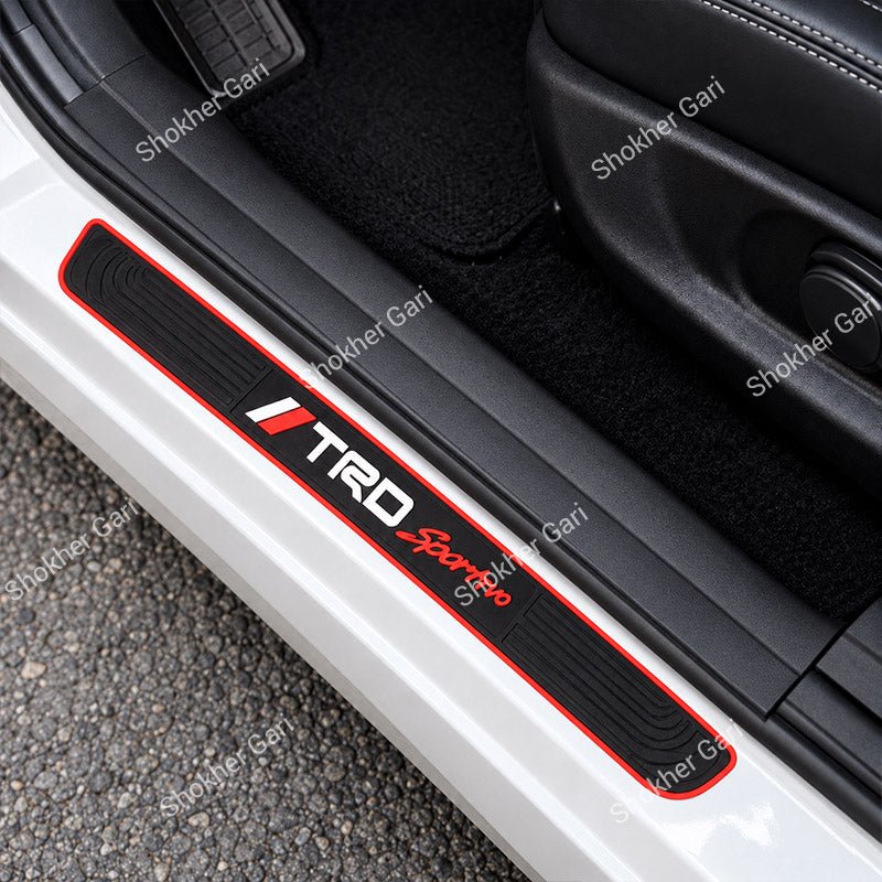 Car Door Sill Protectors Rubber  4PCS – Anti Slip Guards