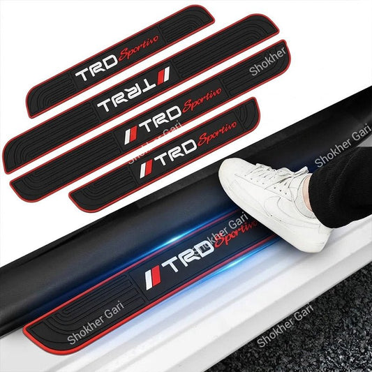 Car Door Sill Protectors Rubber  4PCS – Anti Slip Guards