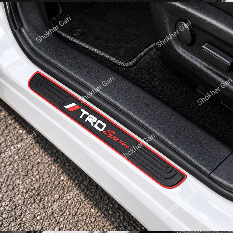 Car Door Sill Protectors Rubber  4PCS – Anti Slip Guards