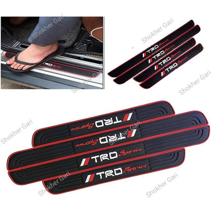 Car Door Sill Protectors Rubber  4PCS – Anti Slip Guards
