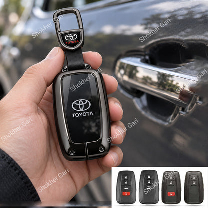 M/Y Car Toyota Metal Remote Cover Glossy 2,3, 4 button