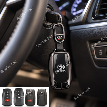 M/Y Car Toyota Metal Remote Cover Glossy 2,3, 4 button