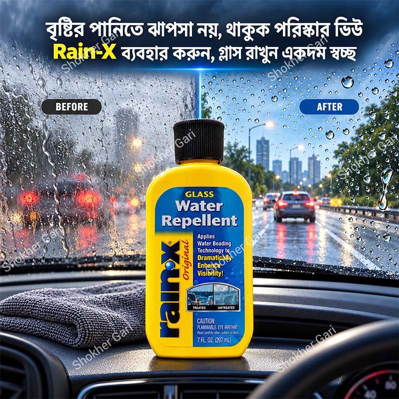 Car windshield Rain-X Rain/Water Repellent Glass Treatment, 200ml