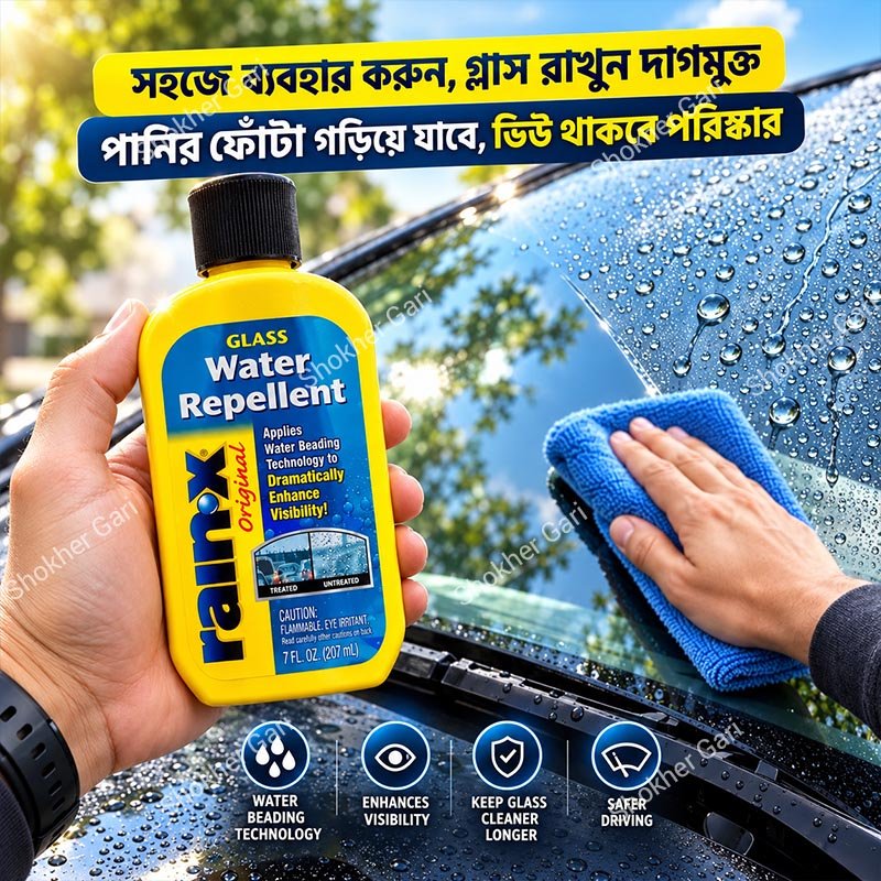 Car windshield Rain-X Rain/Water Repellent Glass Treatment, 200ml