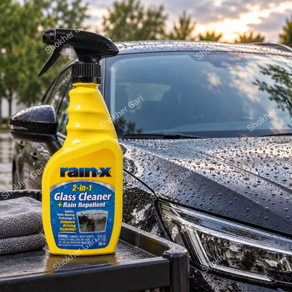 Car rainx 2-in-1 Glass Cleaner + Rain Repellent