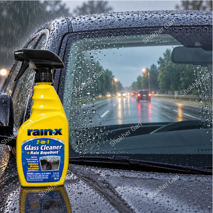 Car rainx 2-in-1 Glass Cleaner + Rain Repellent