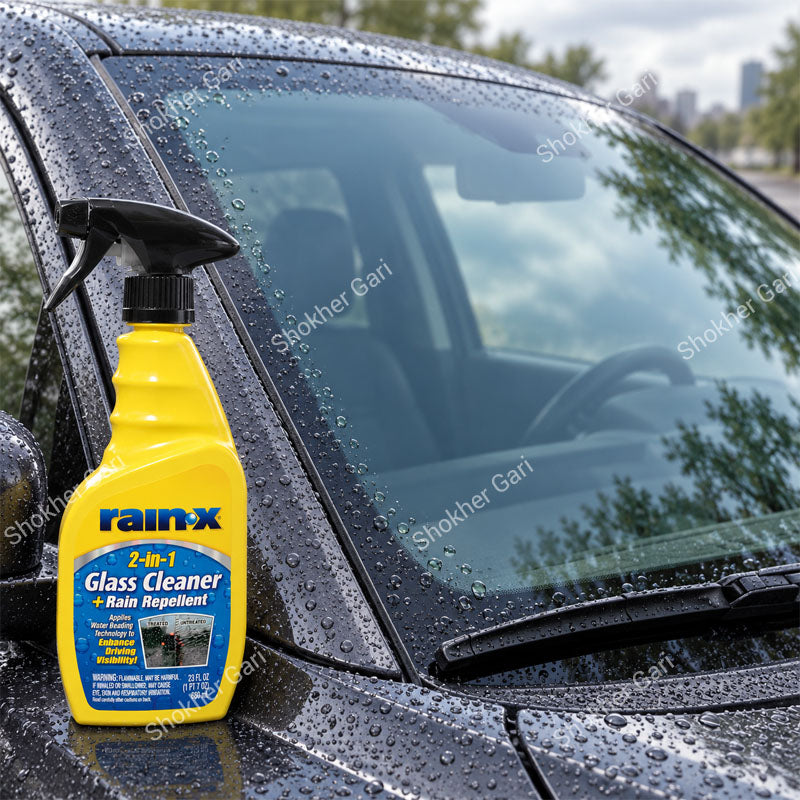 Car rainx 2-in-1 Glass Cleaner + Rain Repellent