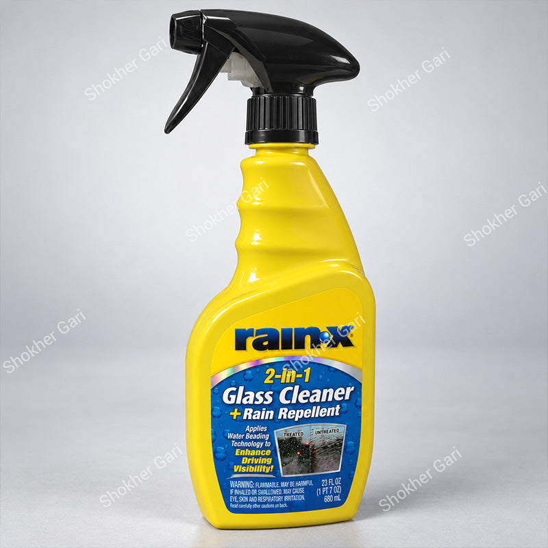 Car rainx 2-in-1 Glass Cleaner + Rain Repellent