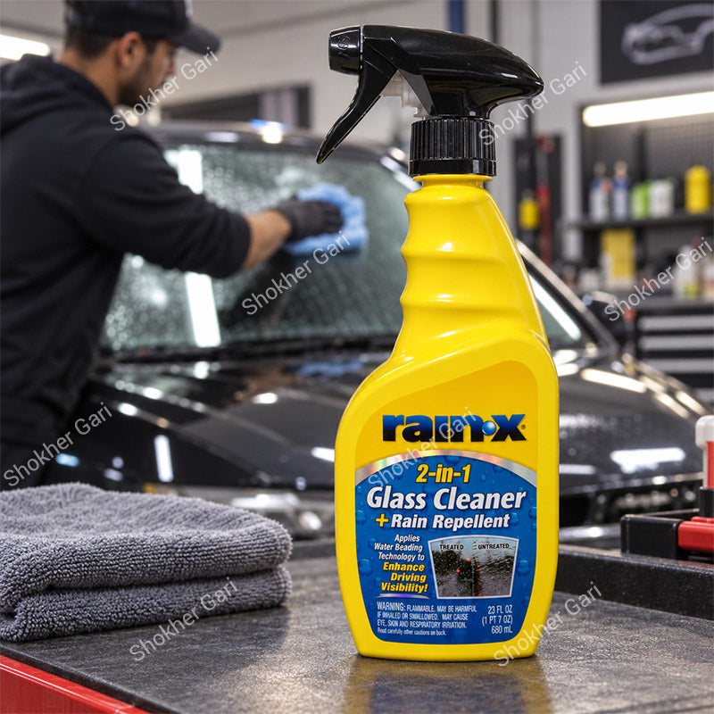 Car rainx 2-in-1 Glass Cleaner + Rain Repellent