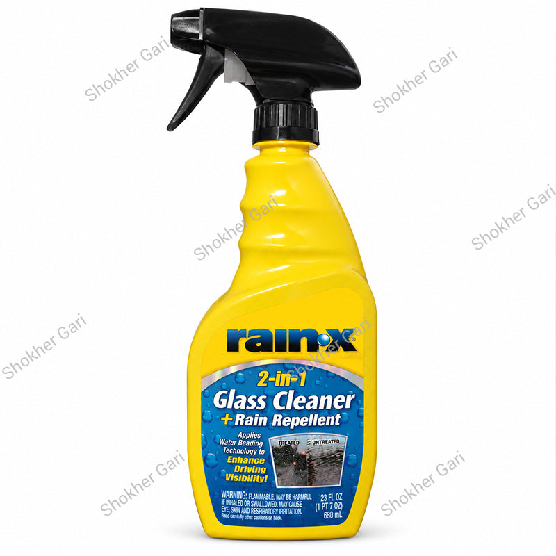Car rainx 2-in-1 Glass Cleaner + Rain Repellent