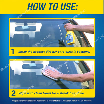 Car rainx 2-in-1 Glass Cleaner + Rain Repellent
