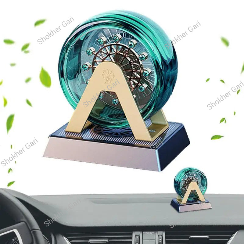 Car dashboard Luxury Solar Wheel  Perfume Diffuser