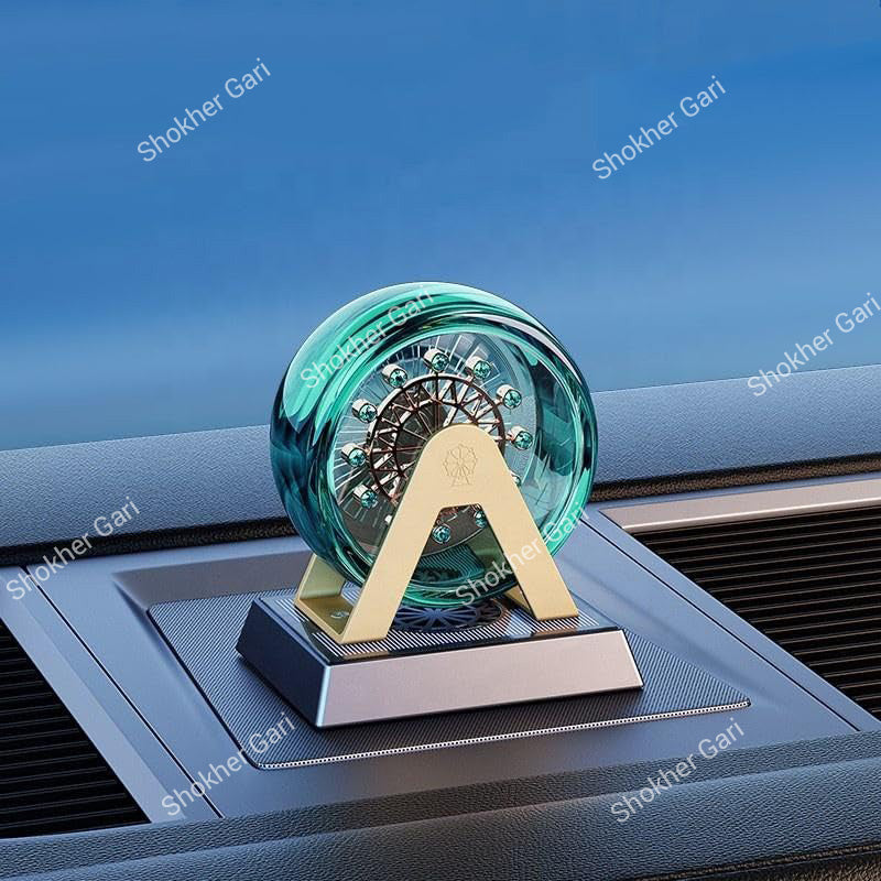 Car dashboard Luxury Solar Wheel  Perfume Diffuser