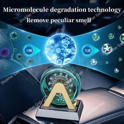 Car dashboard Luxury Solar Wheel  Perfume Diffuser