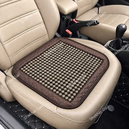 1pcs Wooden Bead Cooling Car Seat Cushion