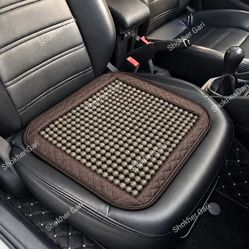 1pcs Wooden Bead Cooling Car Seat Cushion